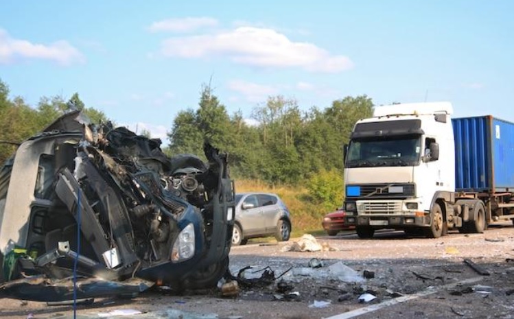 Truck Cargo Accident